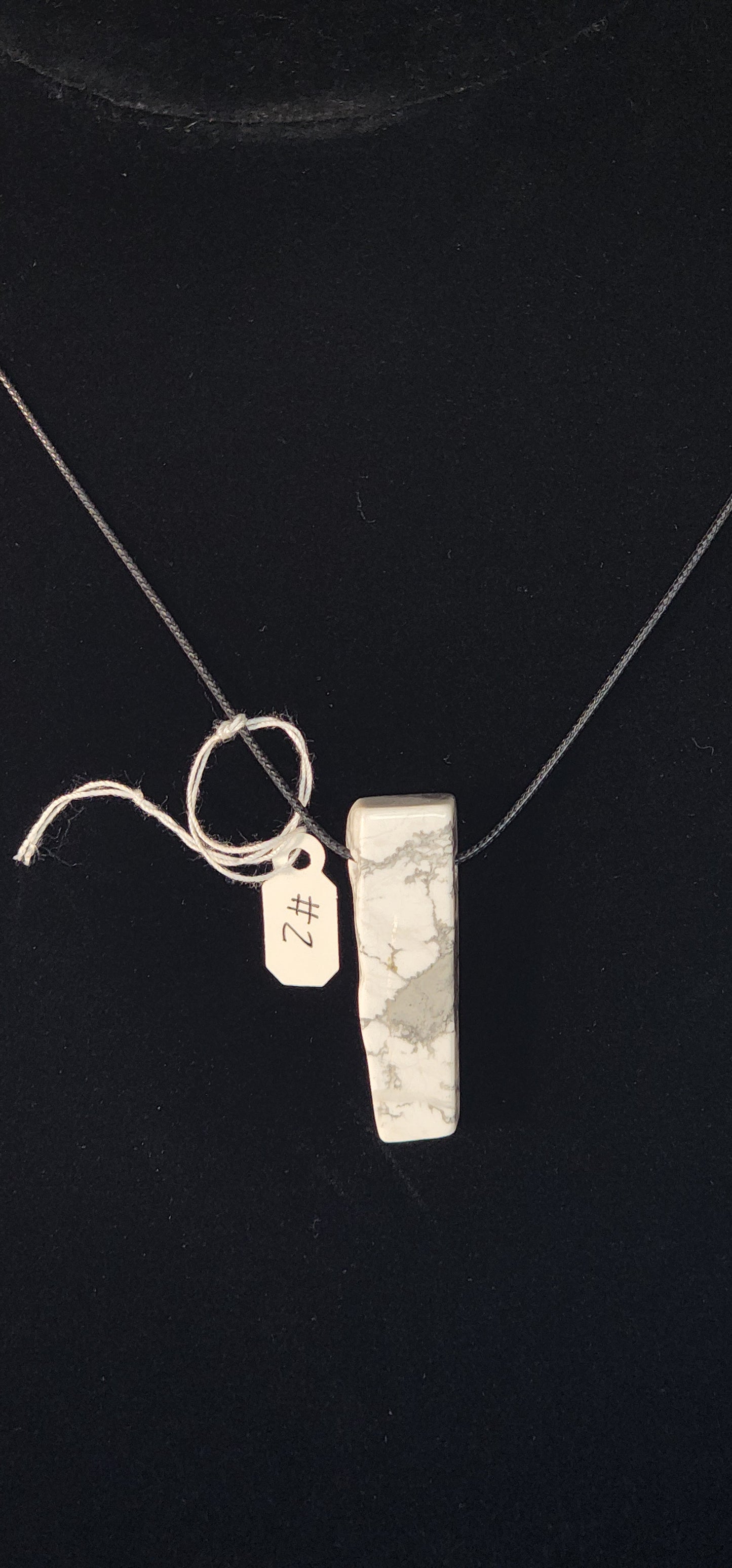 Crystal Pendants - #2 - Howlite