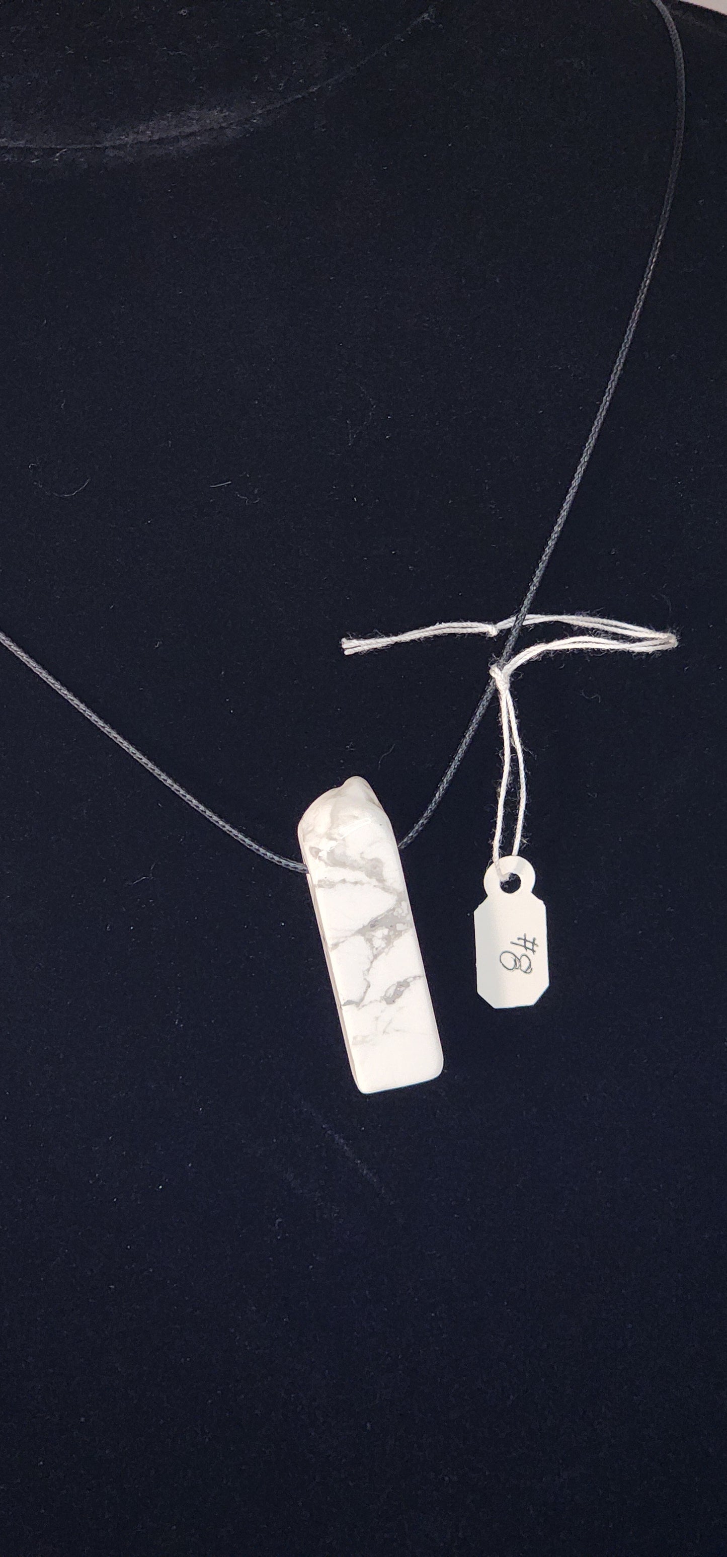 Crystal Pendants - #8 - Howlite