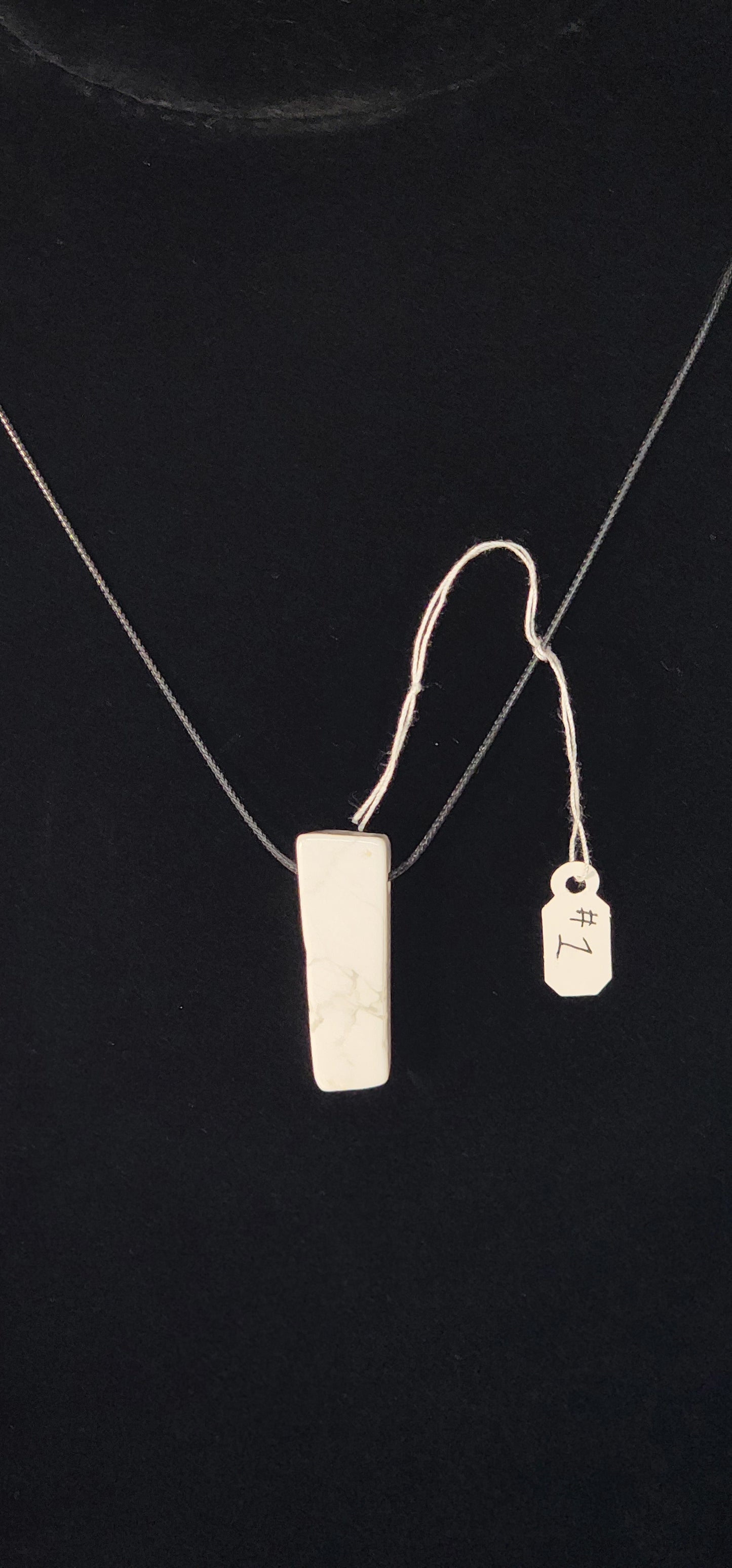Crystal Pendants - #1 - Howlite