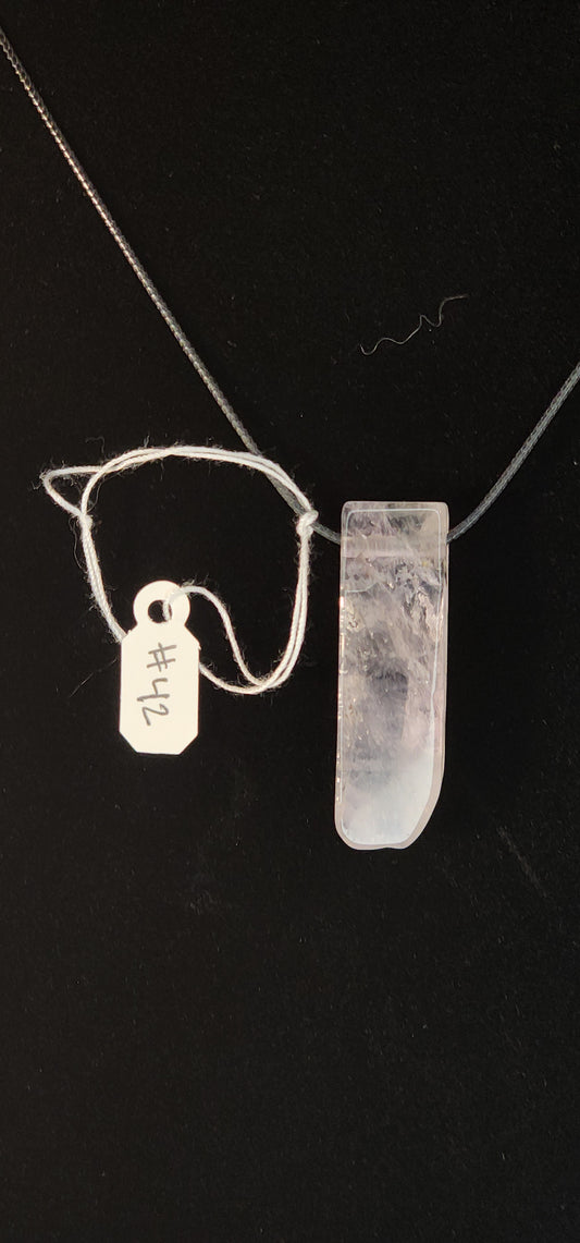 Crystal Pendants - #42 - Rose Quarts