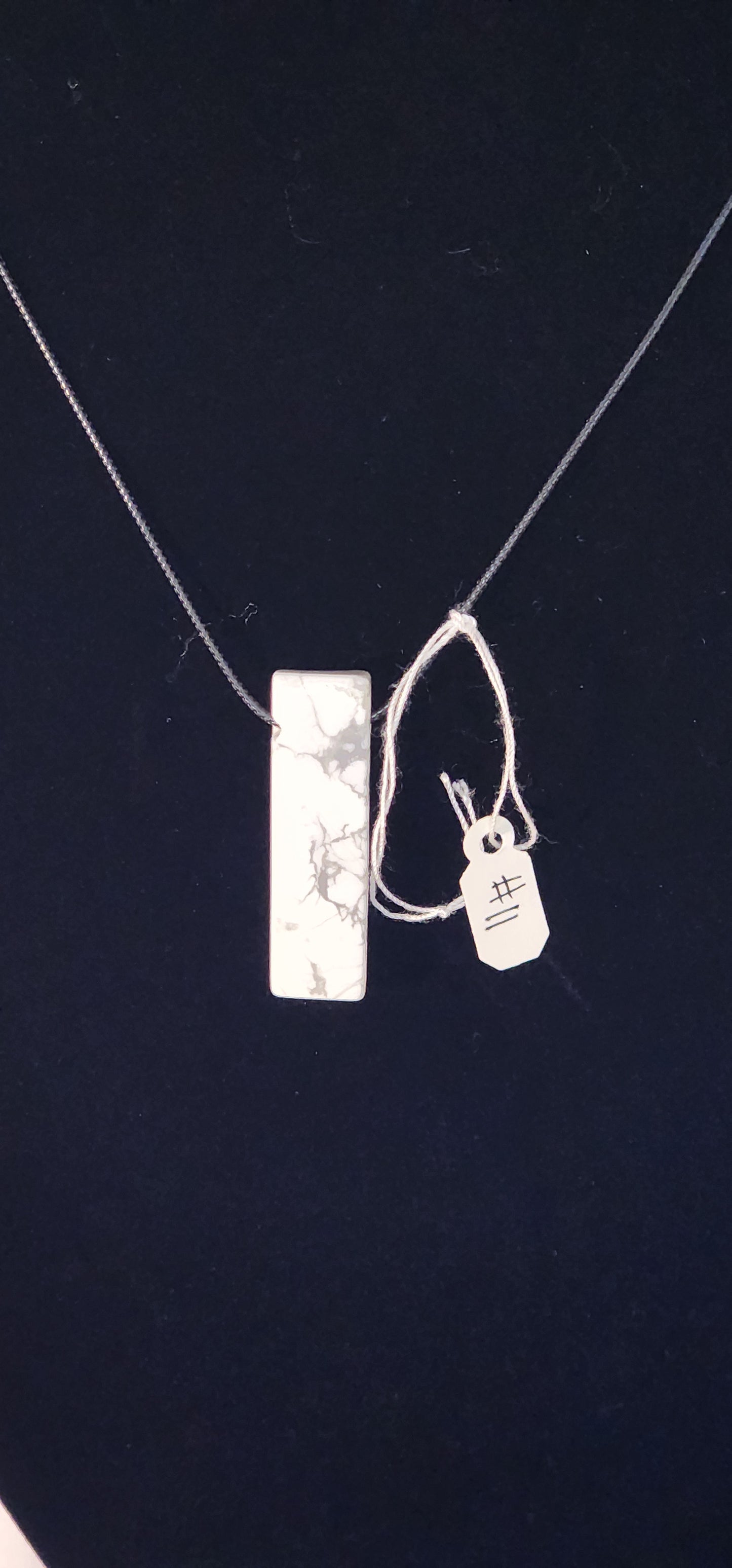 Crystal Pendants - #11 - Howlite